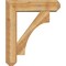 Ekena Millwork Westlake Craftsman Rough Sawn Bracket w/ Offset Brace, Western Red Cedar, 8"W x 30"D x 36"H BKT0806X30X36WTL04RWR - alternate 2